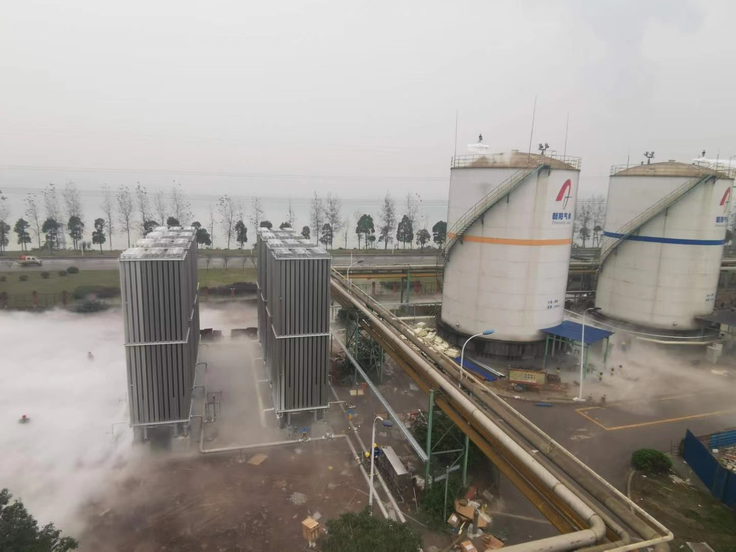 60000方工業氣體現場圖